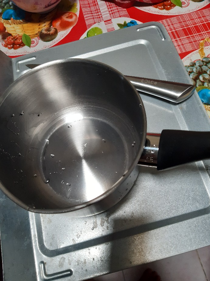 Sauce Pan Stainless Hairline 14cm Spc0414 - Panci Masak Tanpa Tutup Food Grade Material