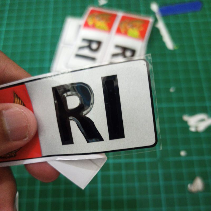 Sticker Cutting RI Republik Indonesia1