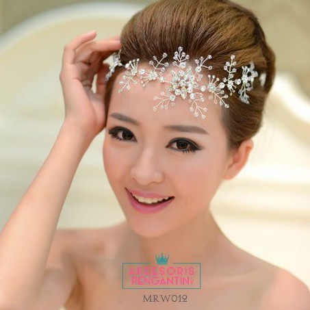 [SIAP KIRIM] TIARA WEDDING AKSESORIS SANGGUL HEADPIECE PENGANTIN MRM012