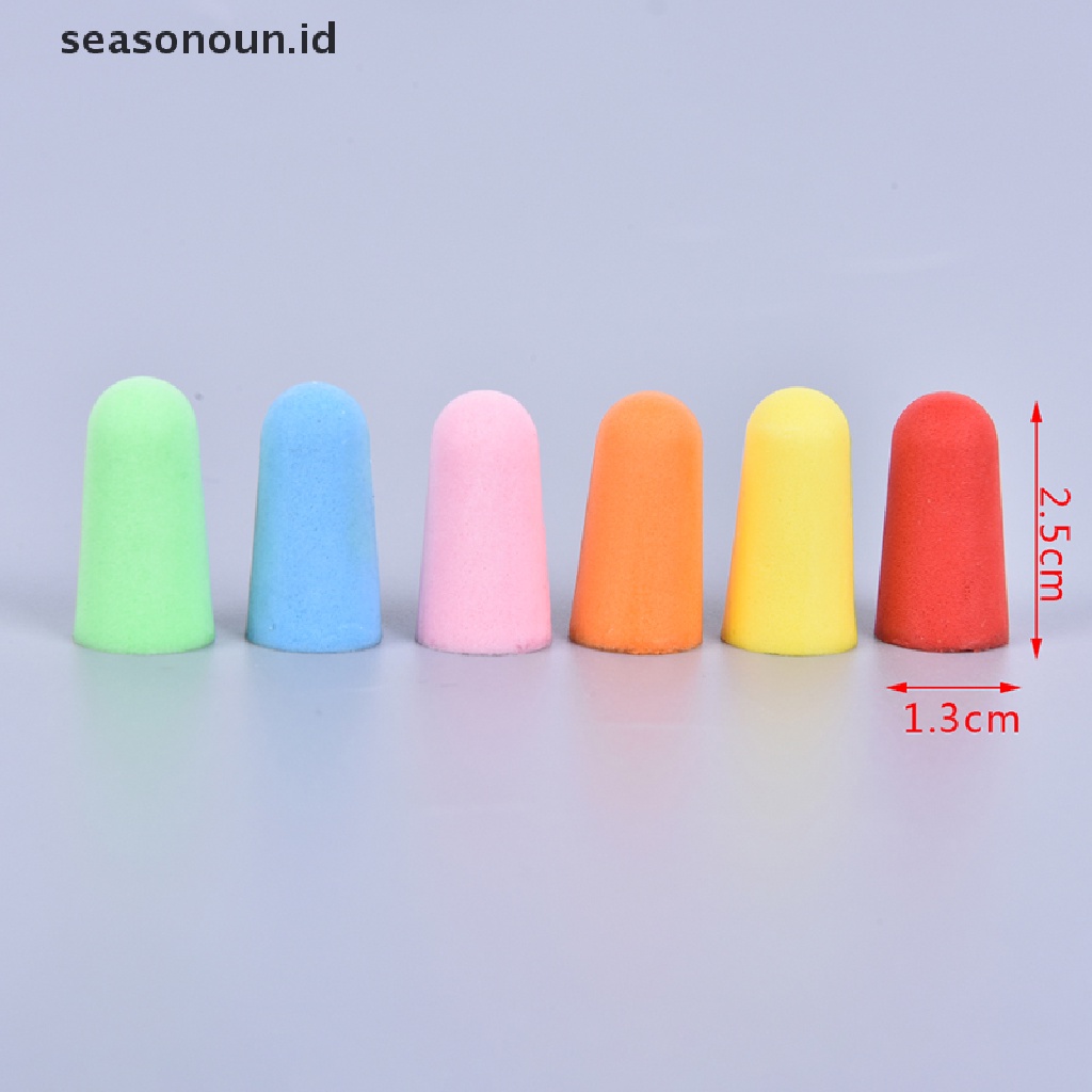 5 Pasang Earplugs Bahan Busa Anti Bising Untuk Berenang