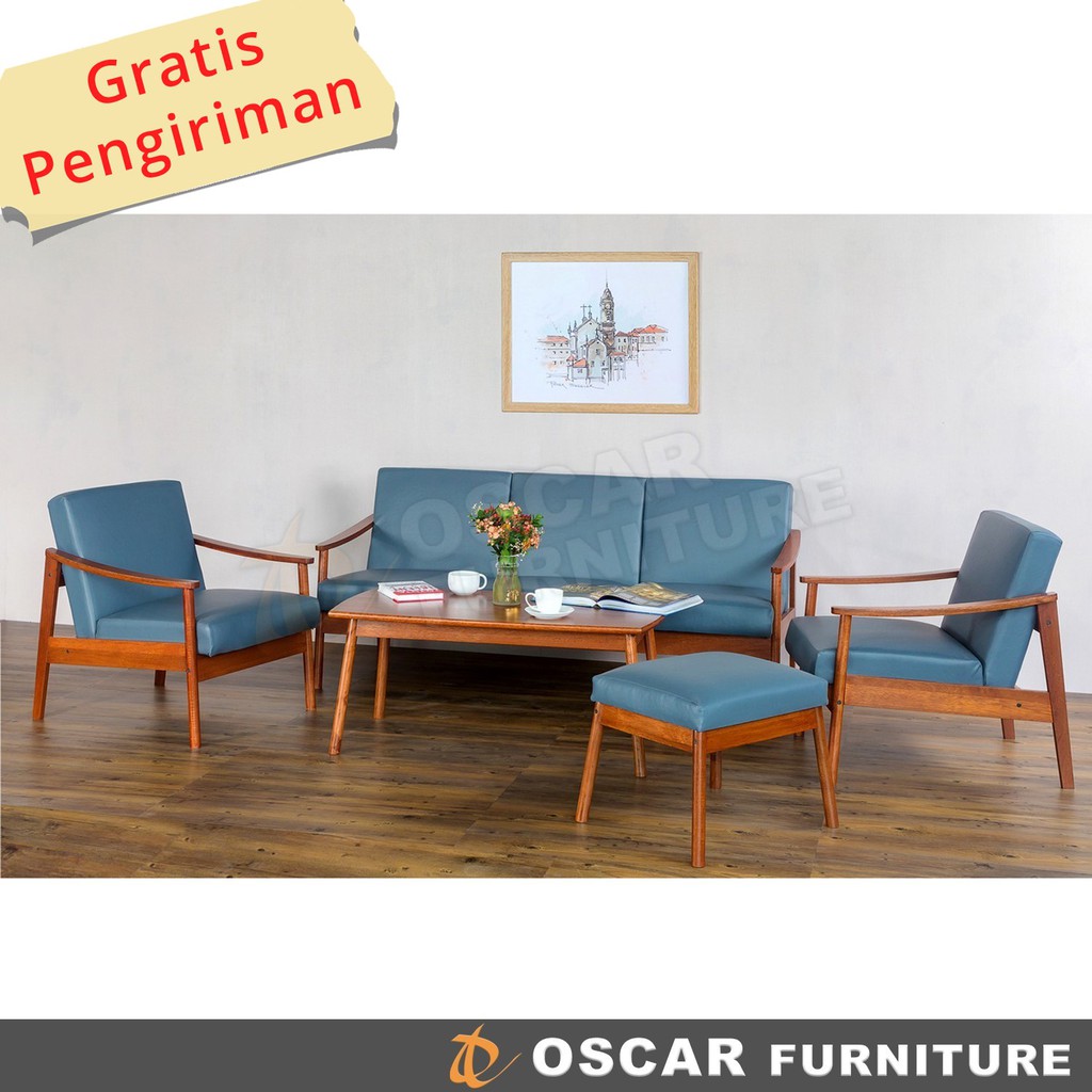 Oscar Furniture - Sofa Set Turin - Kursi Tamu
