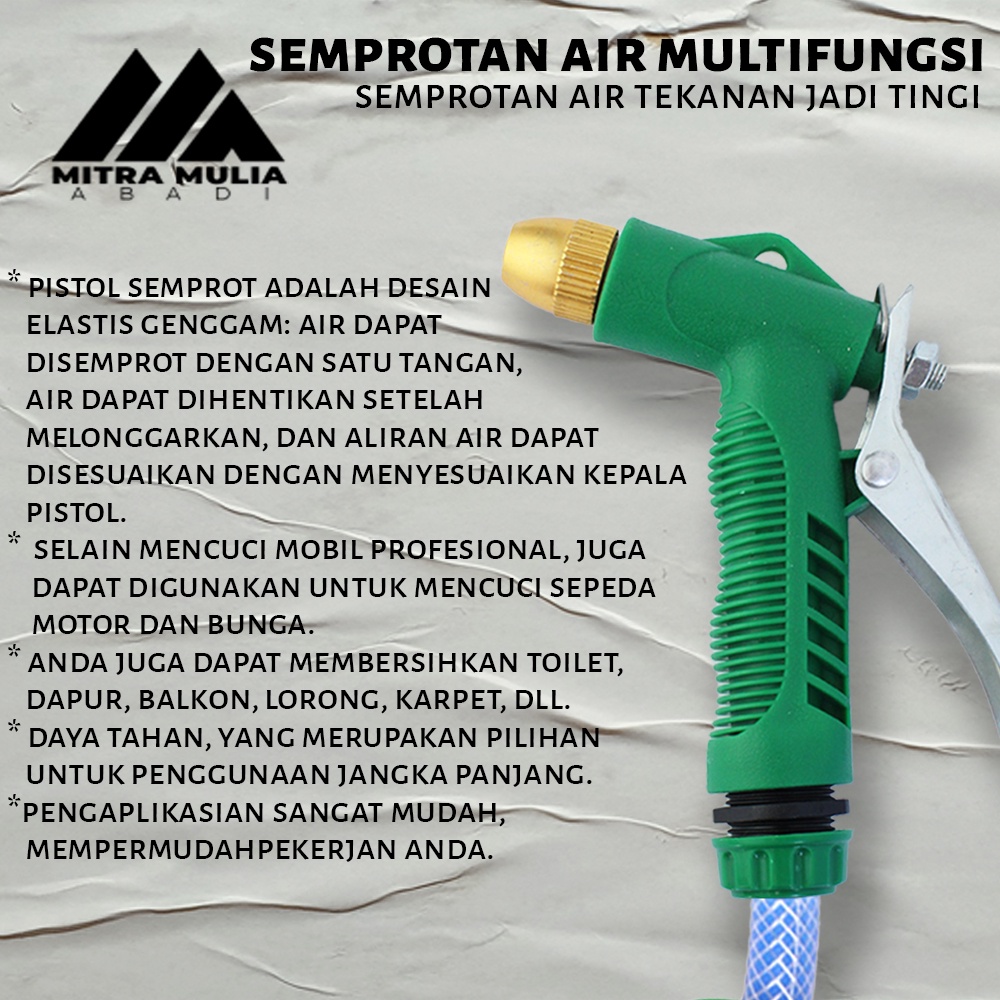 Semprotan Air SprayJumbo Kuningan l Hoze Nozzle Spray l Taman