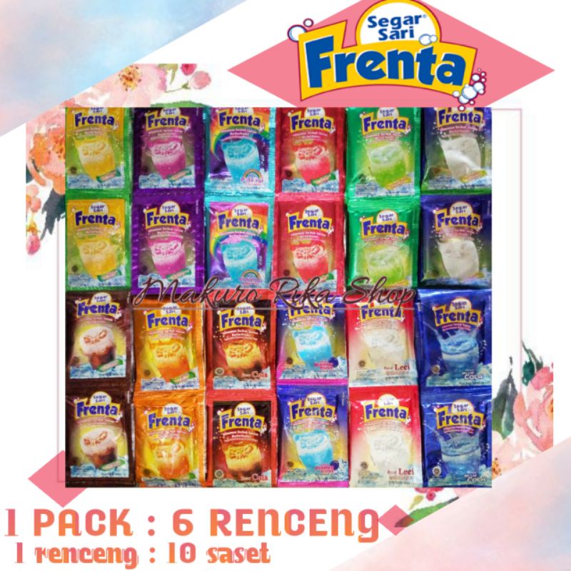 

FRENTA / SEGAR SARI 1 PACK (6 RENTENG)