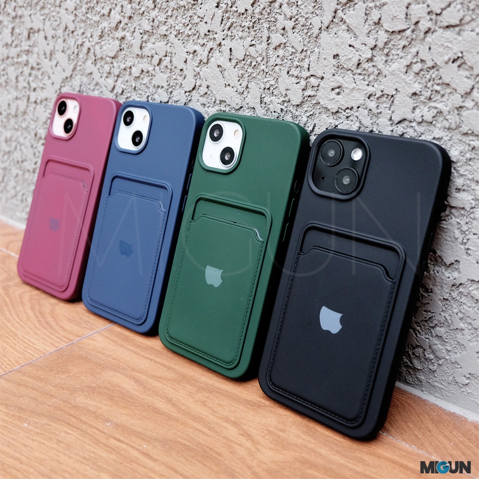 New! Silicone Pocket (2) - Softcase Fullcover - For Iphone 13 13PRO 13PROMAX