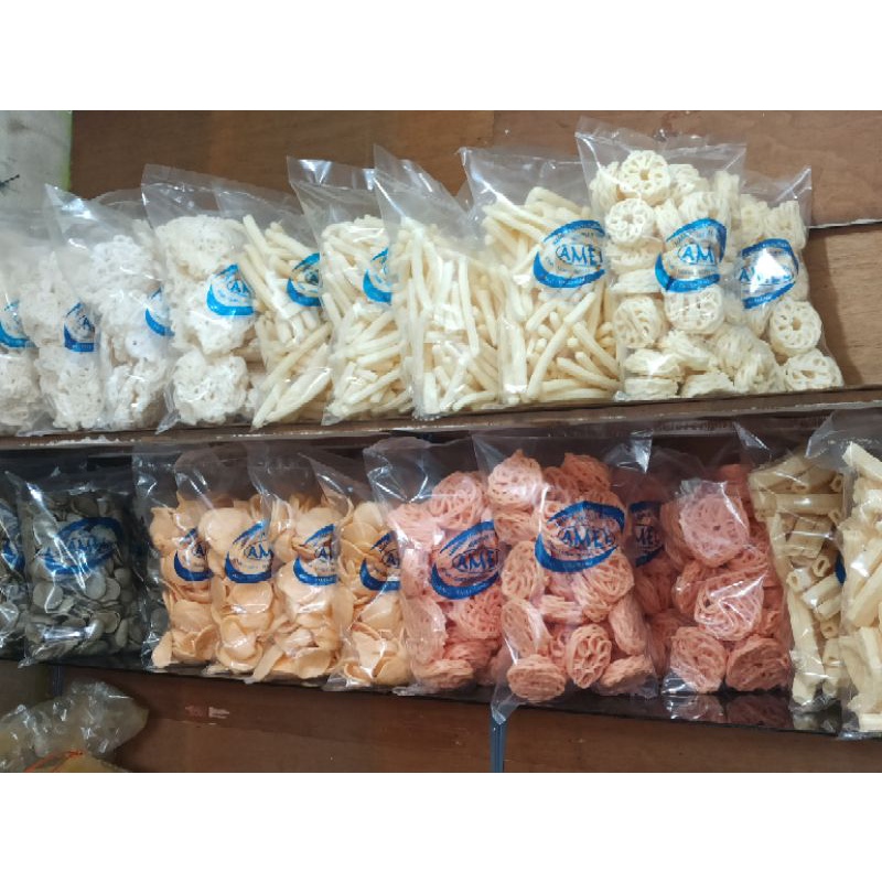 

kemplang kerupuk cemilan palembang