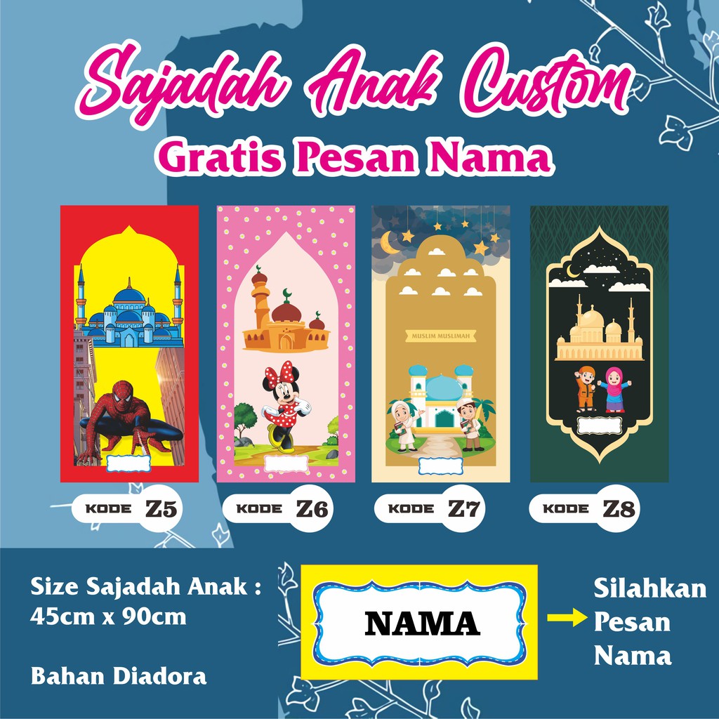 Sajadah Anak Custom-1