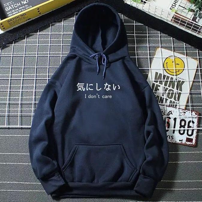 Sweater Hoodie Wanita I Dont Care Sweater Jumper Hoodie Pullover