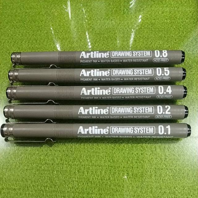 

Pena Gambar Artline / Artline Drawing Pen / Pena Menggambar Artline Drawing System
