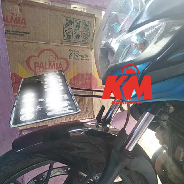 Breket Dudukan Plat Nomor Satria Fu / Vixion Bracket Plat Nomor