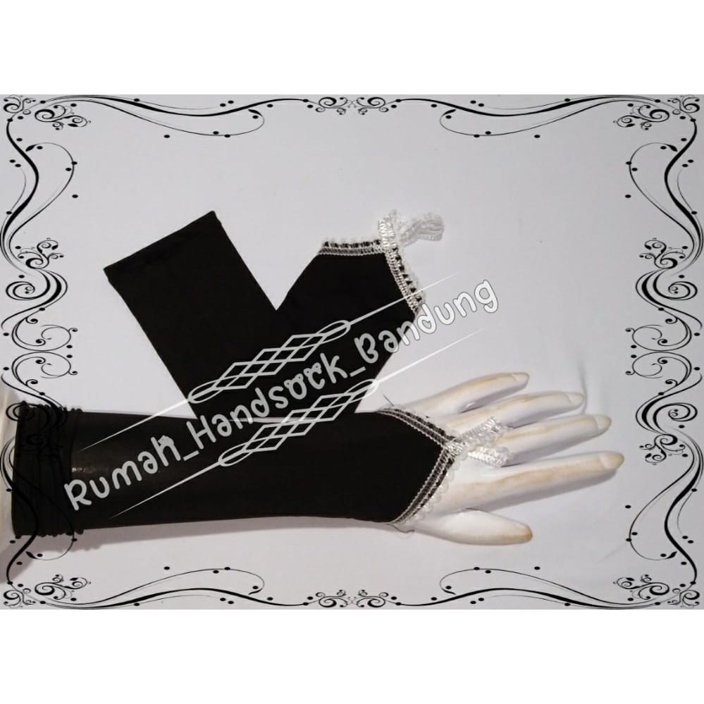 Handsock Ring Renda / Manset Renda / Sarung Tangan Muslimah