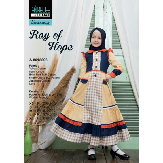 GAMIS ANAK by AURELEE COLLECTION