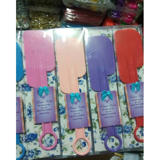Souvenir Pernikahan Sodet Spatula Murah Kemas plastik Unik Sovenir Murah Pesta