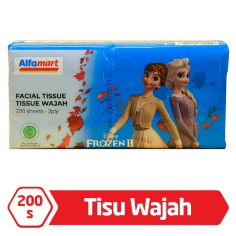 Alfamart Facial Tissue Frozen II 200 sheets