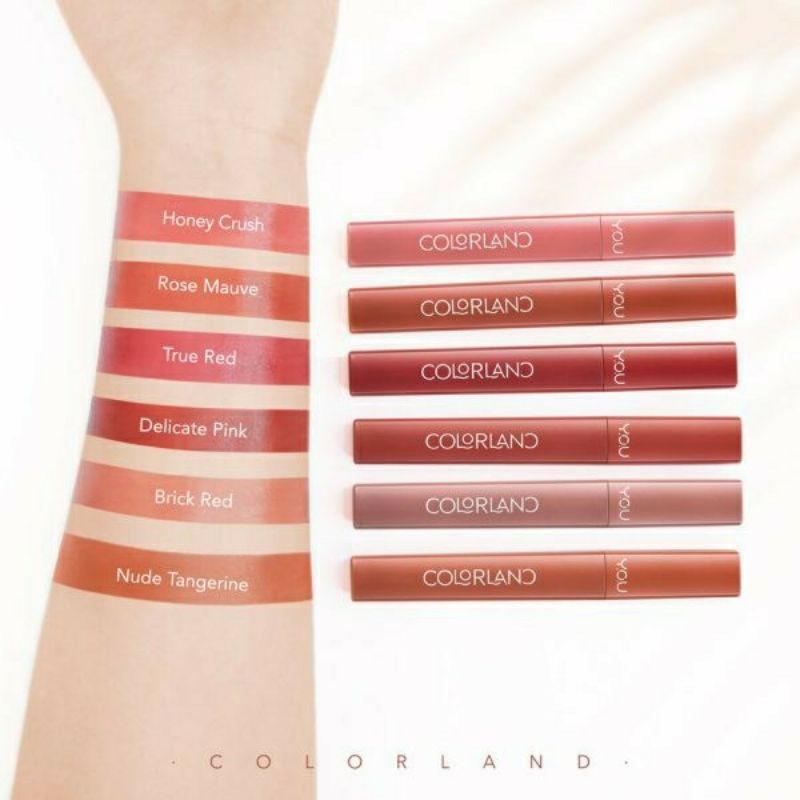 YOU (Y.O.U)COLOURLAND MATTE LIP CRIM