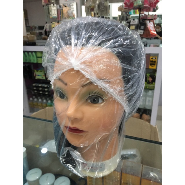 Disposable Shower Cap Plastik 100pcs