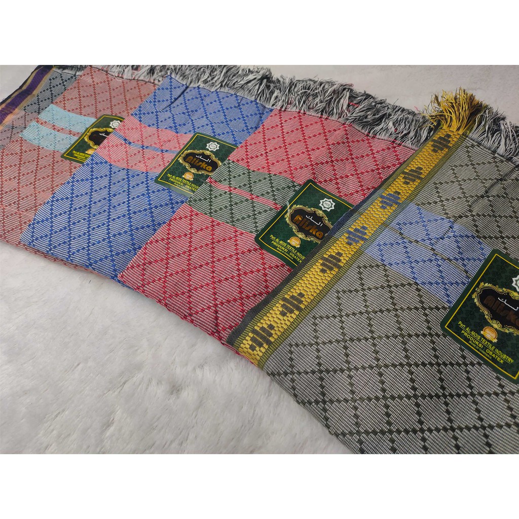 SORBAN ALISKA PANJANG MOTIF BINTIK - SORBAN HAJI TERMURAH