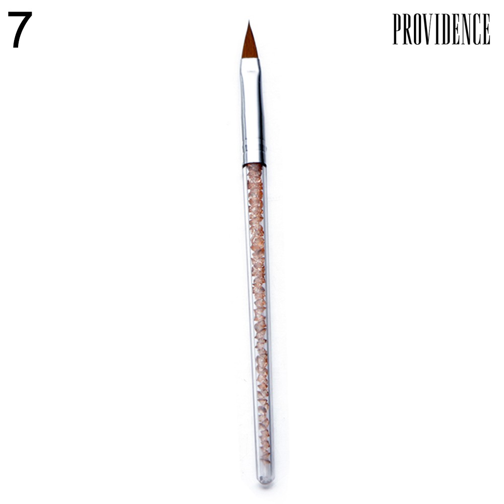 Providence Rhinestone Handle Nail Art UV Gel Polish Painting Drawing Pen DIY Manicure Tool