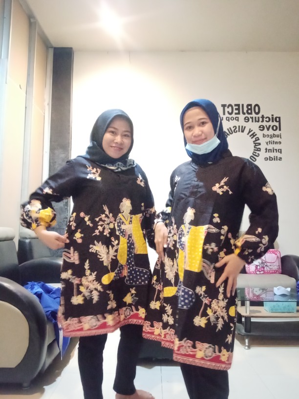 Tunik Putri Asoka | Dress Batik Wanita Busui