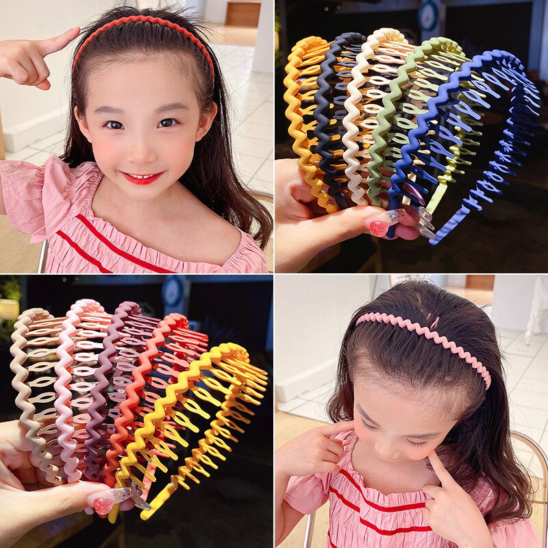 BANDO ANAK PEREMPUAN MODEL ZIGZAG DOFF WARNA SR101 BANDANA RAMBUT GONDRONG SIRKAM KUAT UNISEX BENDO MATTE PRIA WANITA KEKINIAN