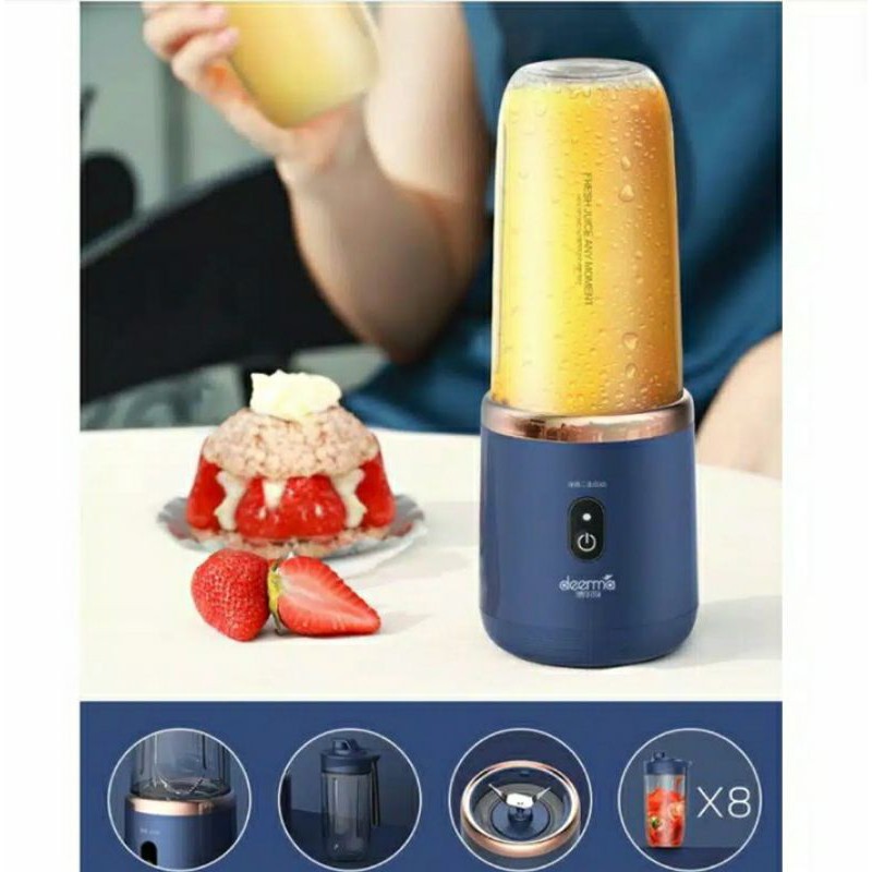 Deerma NU06/NU05 Blender Portable Electric Juicer 400ml Mixer