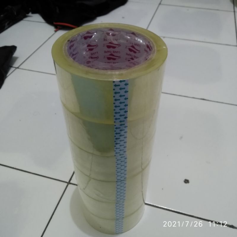 

LAKBAN BENING SATU ROL ISI 6 PCS