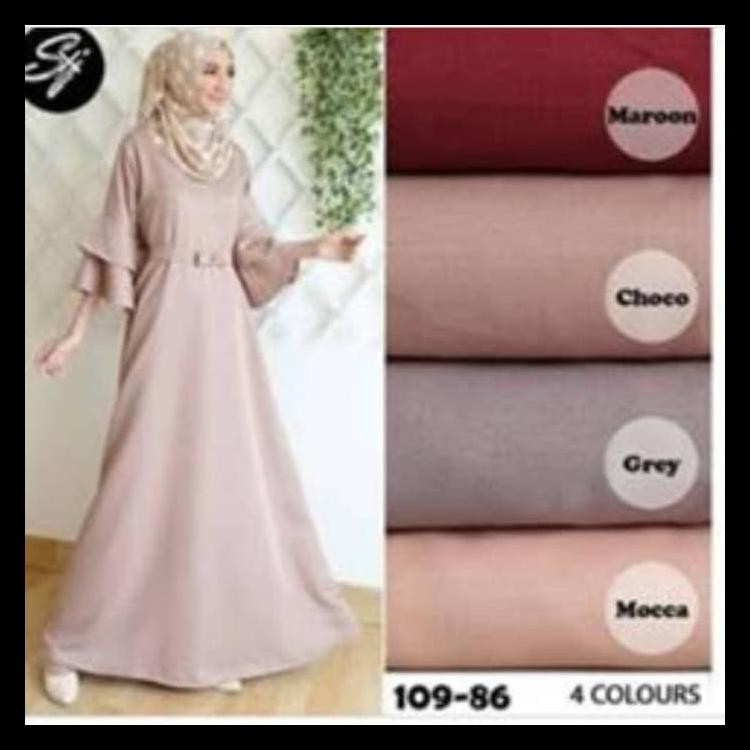 100% TERJAMIN BAJU GAMIS SYARI - ATASAN WANITA MUSLIM GAMIS TROMPET - DRESS MURAH 100%TERLARIS