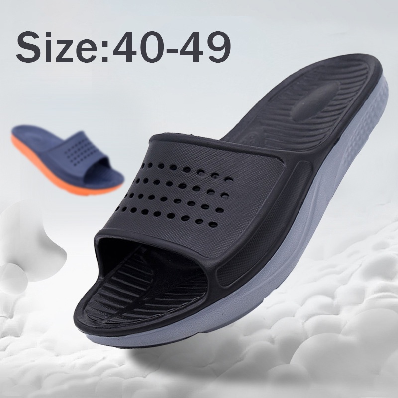 Big size 48 slippers for men, size 12 13 14, rubber slippers plus size 46, flip flops