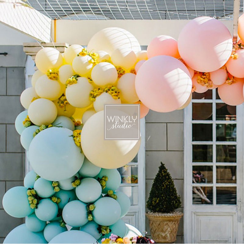 Balon Latex Jumbo Pastel 18inch 45cm / Giant Balloon Latex / Balon Latex Jumbo Macaron 18 inch