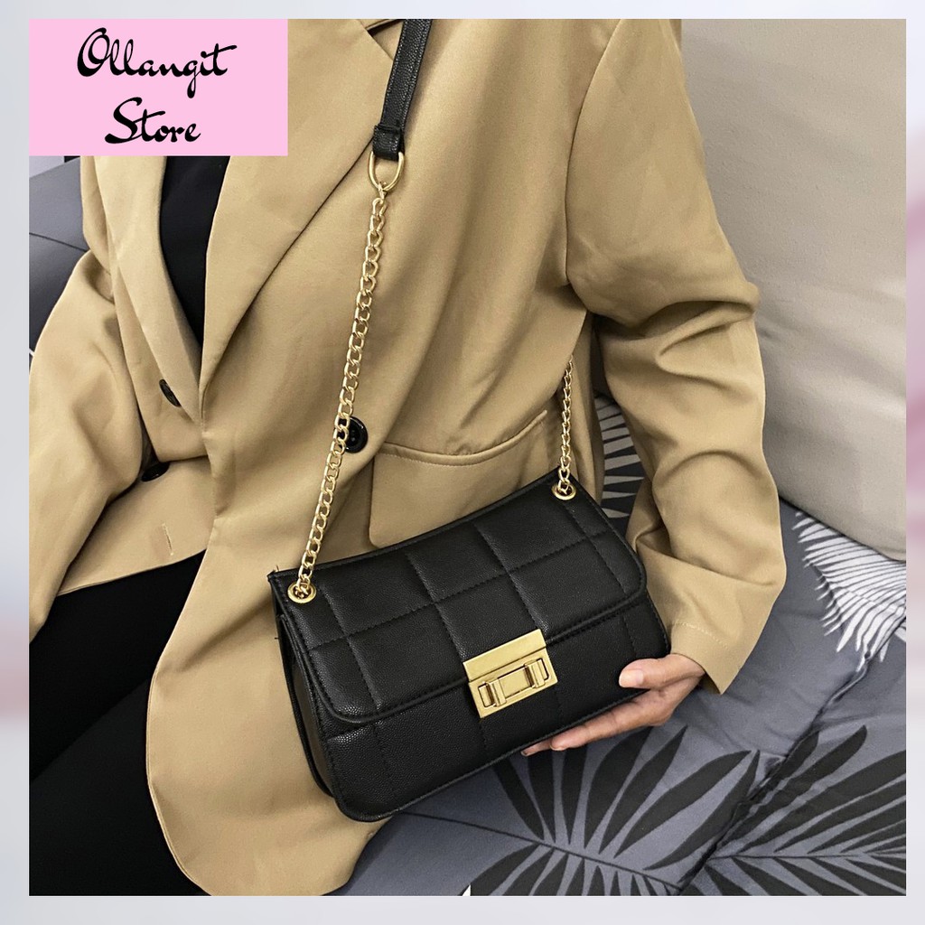 TAS WANITA TAS SELEMPANG WANITA IMPORT SLINGBAG TITANIA EMBOS