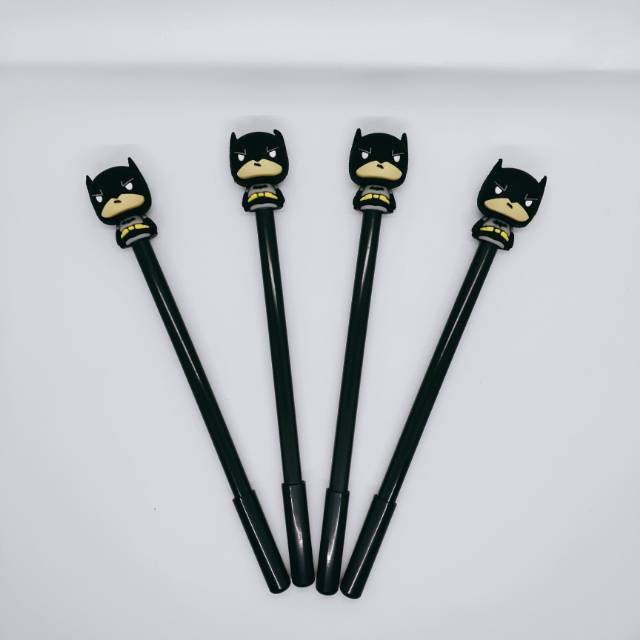 

Pulpen gel motif karakter Batman lucu pulpen animal pulpen unik ballpoint pen