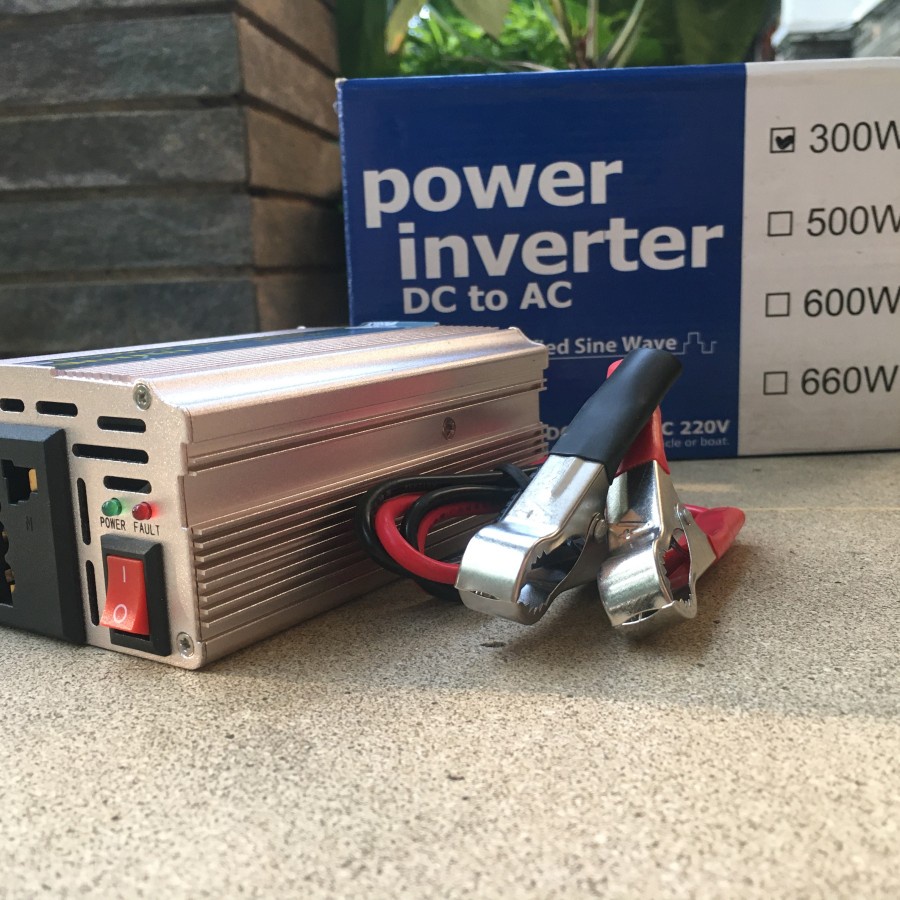 INVERTER DC 12V TO AC 220V 300 WATT POWER INVERTER 300W