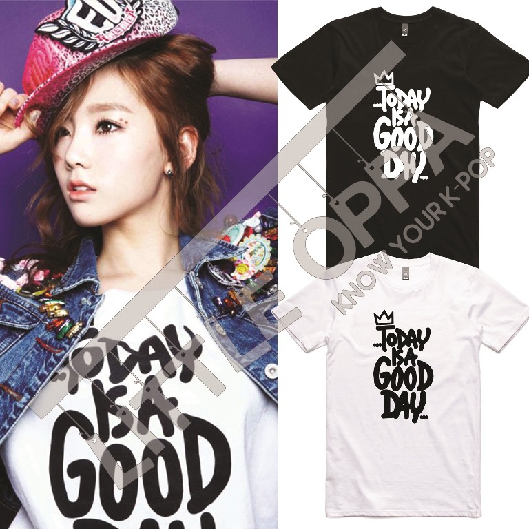 BAJU KAOS TAEYEON I GOT A BOY TODAY IS A GOOD DAY T-SHIRT