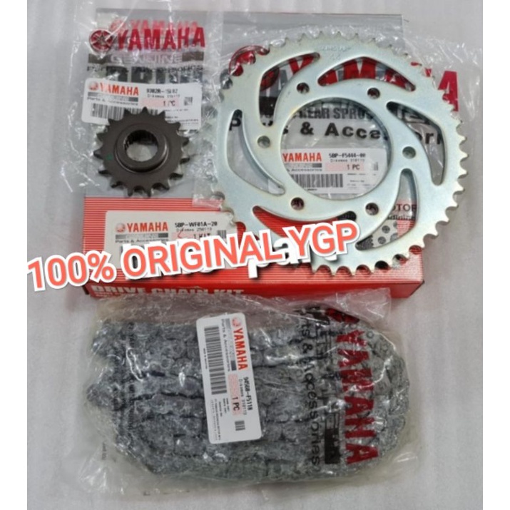 GEAR GIR SET SCORPIO SCORPIO Z SCORPIO LAMA ASLI ORI YAMAHA 5BP WF01A 20