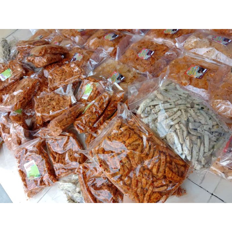 

Basreng Bumbu Ngglabed Cabe & Daun Jeruk 250gram