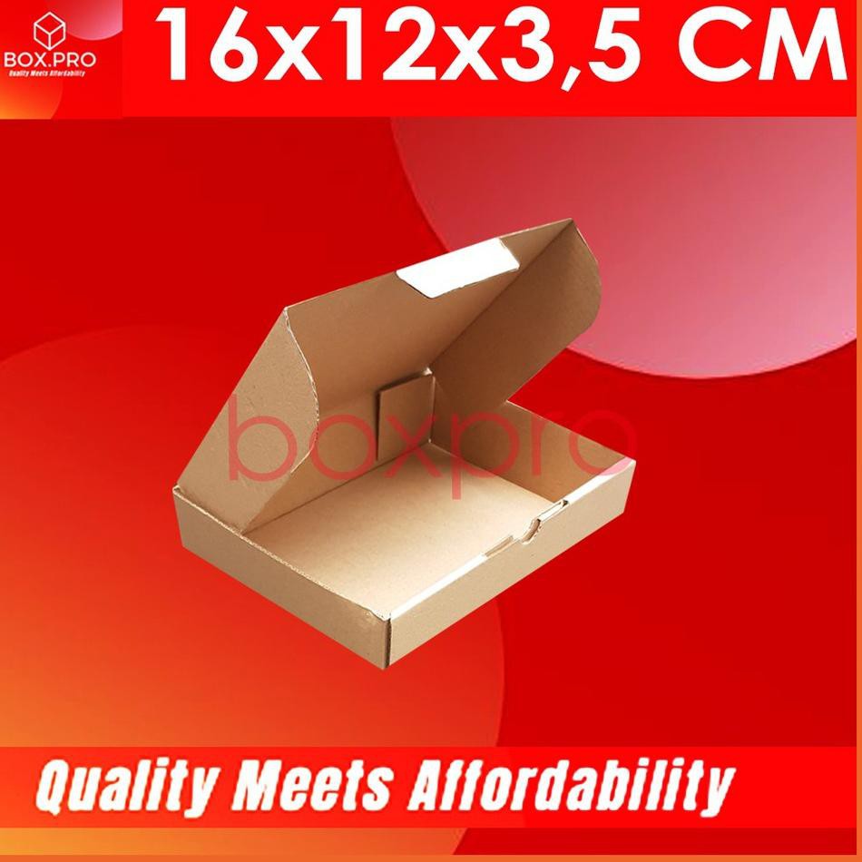 

[ SALE ] Kardus Dus uk 16x12x3,5 cm (10 pcs) Die Cut Box Kotak Packing Aksesoris Baju cookies coklat