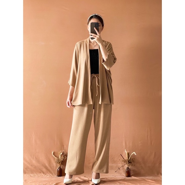 Ciella Set (1 Set Outer + Pants Knit Premium)