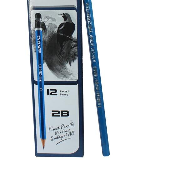 

☁ MONTANA BUNDLING/ 3 LUSIN PENSILl 2B GRATIS 1 LUSIN PENSIL KARAKTER ➫