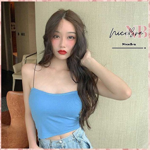 Brasay Bra Tanktop Fashion Wanita Tanpa Kawat BH Pakaian Dalam Wanita 1046