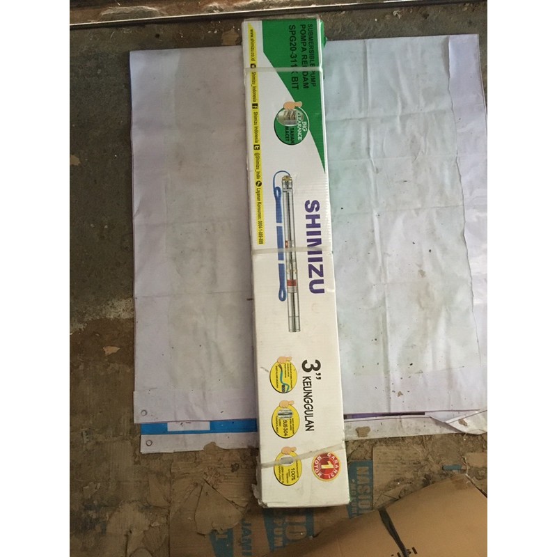 Pompa rendam shimizu SPG 20-311 K bitb