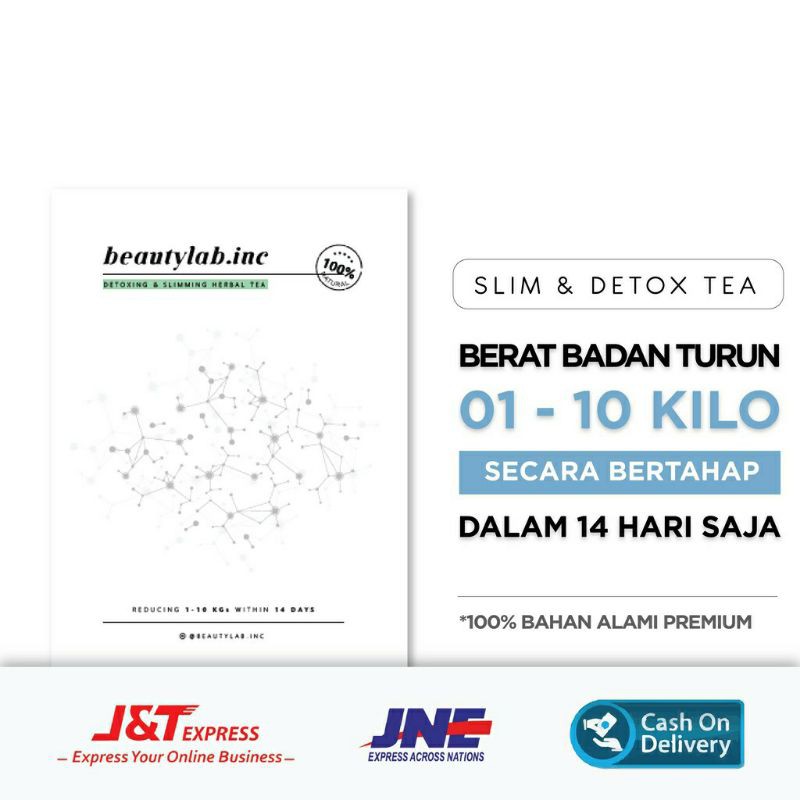Beautylab inc Detox Tea - Teh Beautylab.inc Slimming Detox Tea Beautylab Inc