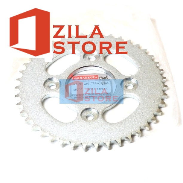 Gir Gear Belakang 43T Supra Fit Supra X 125 Karisma Revo Blade