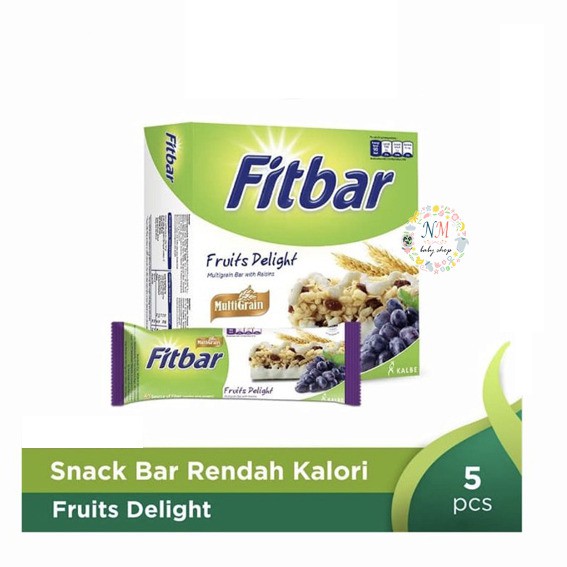 Fitbar Multigrain 5 x 22 gr CHOCO    NUTS FRUITS TIRAMISU