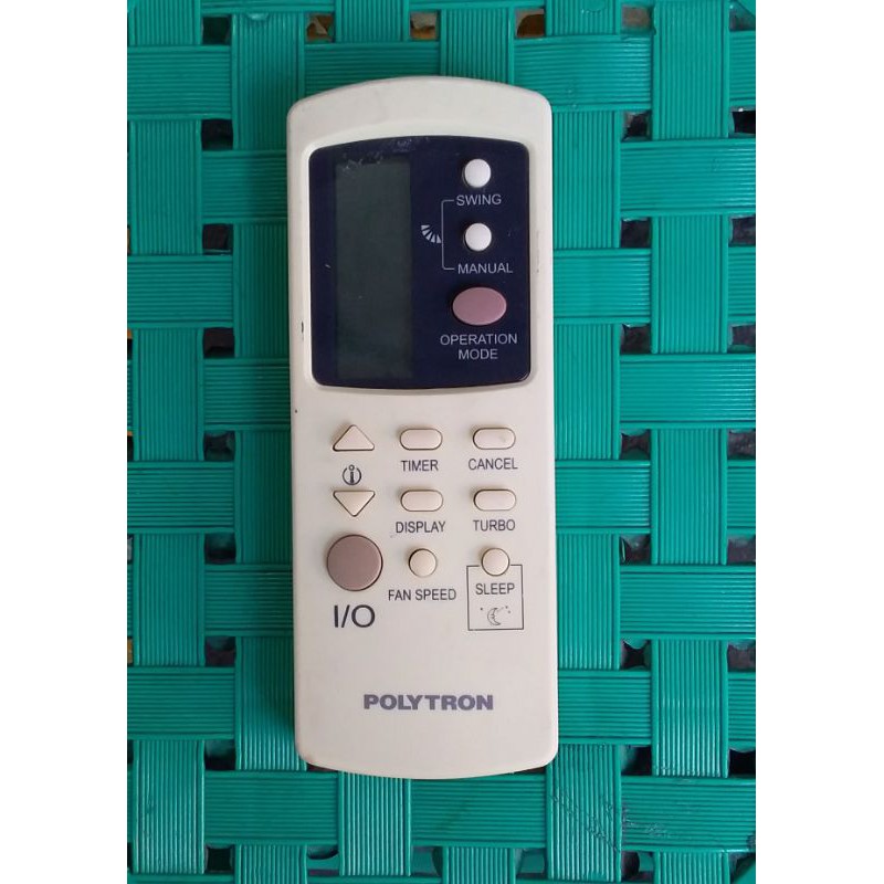 REMOTE AC POLYTRON SERI GZ01-BEJO-000 ORIGINAL