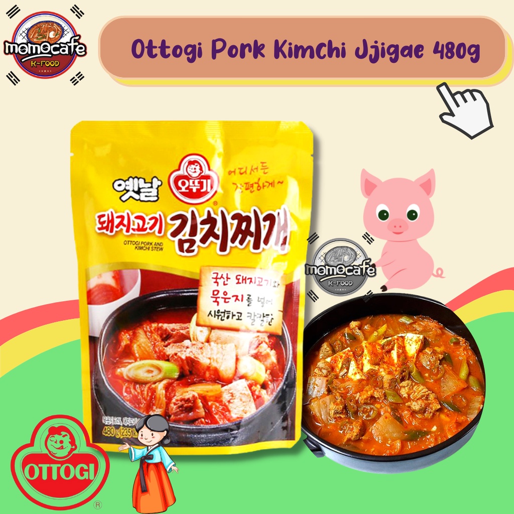 

Ottogi Pork Kimchi Jjigae 480g - Kimchi Jjigae Dengan Daging Babi Made In Korea