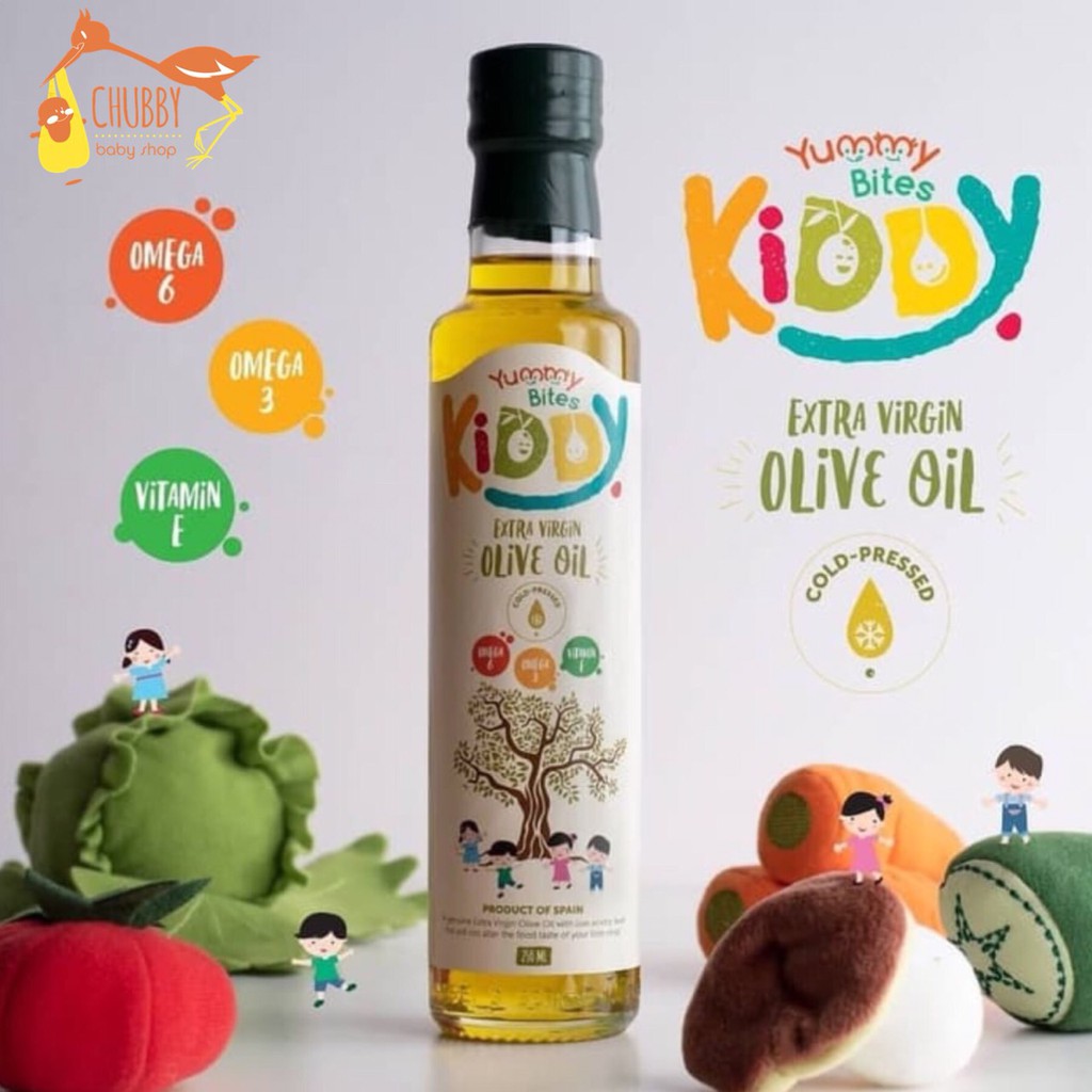 Yummy Bites - Kiddy Extra Virgin Olive Oil 250ml