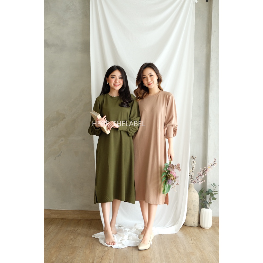 Sharleen Long Dress - Pakaian Wanita