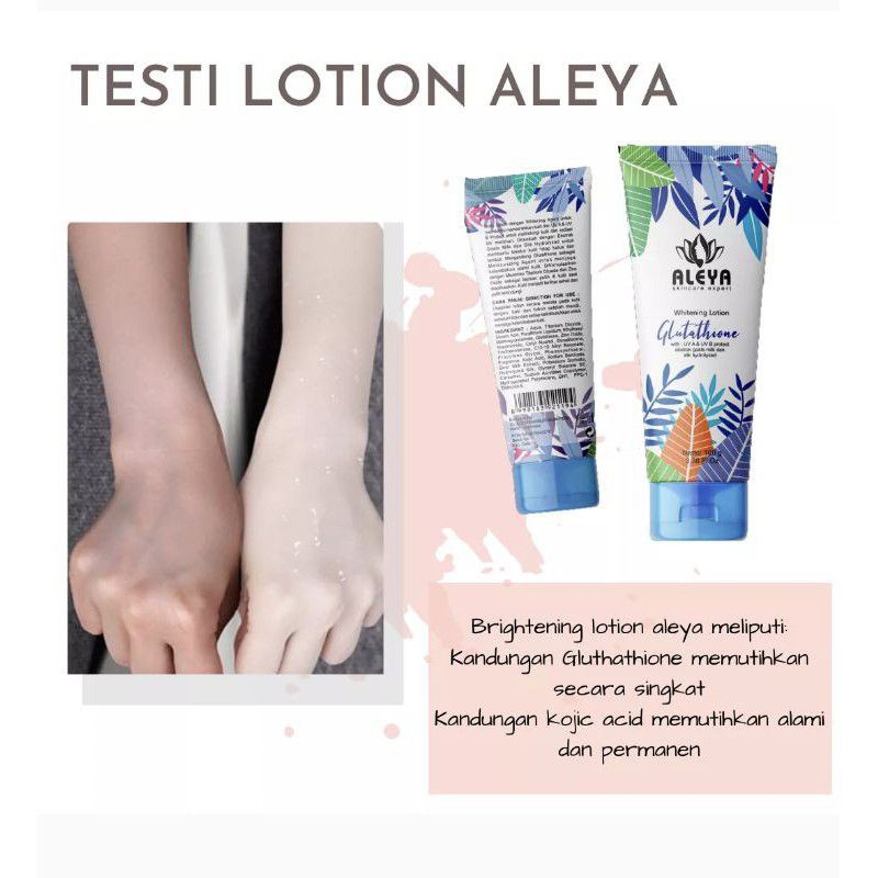 terlaris lotion pemutih kulit hb whitening aleya pemutih badan bpom handbody whitening pemutih