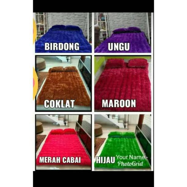 {BISA COD} Kasur menul bulu rasfur/kasur palembang/kasur gender free 2 bantal BERKUALITAS [Kode