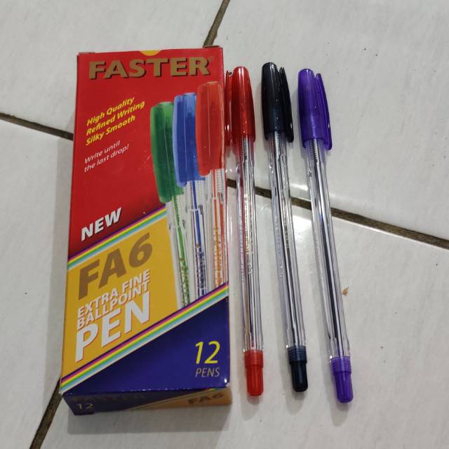 

Ballpoint / Pulpen / Pena/ Faster FA6 NEW