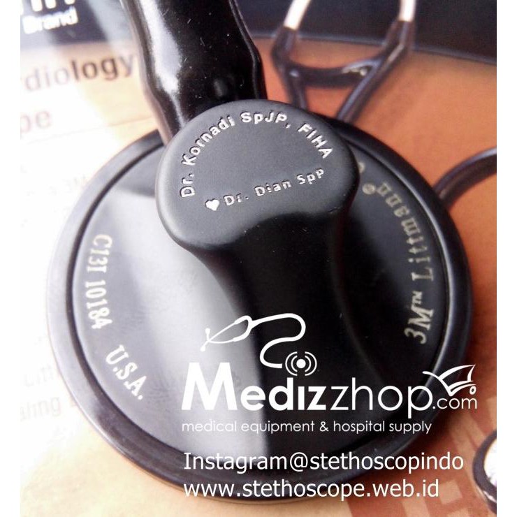 Stetoskop Littmann Master Cardiology Black Edition
